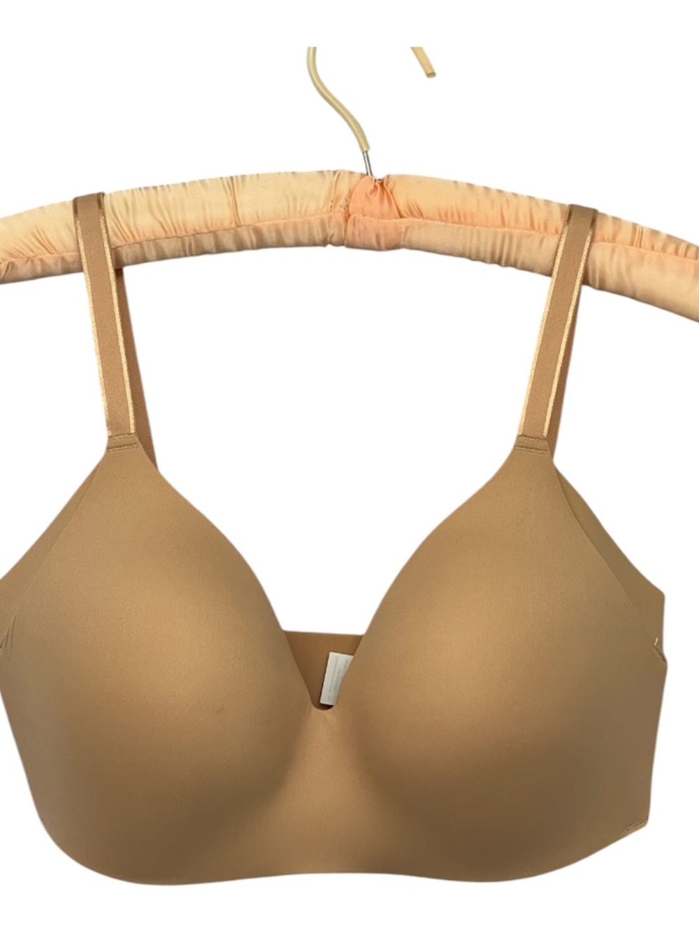 Knix WingWoman Bra Warm Sand Size 6 Seamless Comfort NWT 32 DD 34 DD 32 E New